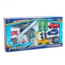 Conjunto de Veículos - Avião - Aeroporto - 12 Peças - Fenix Brinquedos