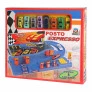 Conjunto de Veículos e Cenário - Posto Expresso - 8 Carrinhos - Braskit