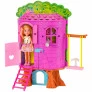 Conjunto e Boneca - Barbie Chelsea - Casa na Árvore - Mattel