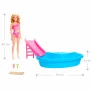 Conjunto e Boneca - Barbie Dreamhouse - Piscina Glam - Mattel