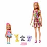 Conjunto e Boneca - Barbie e Chelsea - Lost Birthday - Animais da Selva - Mattel