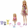 Conjunto e Boneca - Barbie e Chelsea - Lost Birthday - Animais da Selva - Mattel