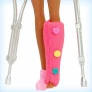 Conjunto e Boneca - Barbie Profissões - Clínica Médica - Doutora - Morena - Mattel