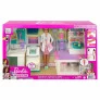 Conjunto e Boneca - Barbie Profissões - Clínica Médica - Doutora - Morena - Mattel