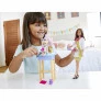 Conjunto e Boneca - Barbie Profissões - Morena - Doutora com Paciente - Mattel