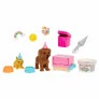 Conjunto e Boneca - Barbie Sisters e Pets - Aniversário de Cachorrinhos - Mattel