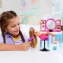 Conjunto e Boneca - Barbie Totally Hair - Salão de Beleza - Mattel