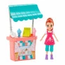 Conjunto e Boneca - Polly Pocket - Barraca de Sorvete da Lila - Mattel