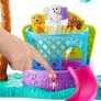 Conjunto e Boneca - Polly Pocket - Parque de Diversões dos Cachorrinhos - Mattel