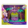 Conjunto e Boneca - Polly Pocket - Parque de Diversões dos Cachorrinhos - Mattel