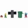 Conjunto e Mini Figuras - Super Mario - Underground - Subterrâneo - Candide