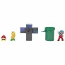 Conjunto e Mini Figuras - Super Mario - Underground - Subterrâneo - Candide