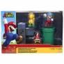 Conjunto e Mini Figuras - Super Mario - Underground - Subterrâneo - Candide