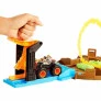 Conjunto e Pista - Hot Wheels - Monster Trucks - Pneu de Acrobacia - Mattel