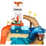 Conjunto e Pista - Hot Wheels City - Ataque do Tubarão - Muda de Cor - Mattel