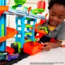 Conjunto e Pista - Hot Wheels City - Lava Rápido Mega Torre - Mattel