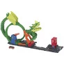 Conjunto e Pista - Hot Wheels City - Luta Épica do Dragão - Mattel