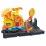 Conjunto e Pista - Hot Wheels City - Pizzaria Veloz - Mattel
