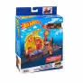 Conjunto e Pista - Hot Wheels City - Pizzaria Veloz - Mattel