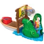 Conjunto e Pista - Hot Wheels Monster Trucks - Ataque do Crocodilo - Mattel