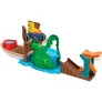 Conjunto e Pista - Hot Wheels Monster Trucks - Ataque do Crocodilo - Mattel
