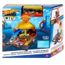 Conjunto e Veículo - Hot Wheels City - Hamburgueria - Mattel