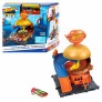 Conjunto e Veículo - Hot Wheels City - Hamburgueria - Mattel