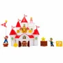 Conjunto Figuras e Cenário - Super Mario - Castelo da Princesa - Reino Cogumelo - Candide