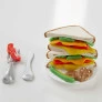 Conjunto Massa de Modelar - Play-Doh Kitchen - Sanduiche de Queijo - Hasbro