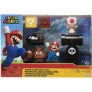 Conjunto Mini Figuras - Super Mario - Acorn Plains - Planície das Bolotas - Candide