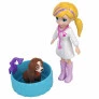 Conjunto Veículo e Boneca - Polly Pocket - Hospital Móvel dos Bichinhos - Mattel