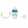 Copo com Bico e Alça Removível - Canudo Extra - 250ml - Dino - Buba