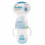 Copo com Bico e Alça Removível para Bebê - 250ml - Ursinho - Azul - Buba