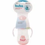 Copo com Bico e Alça Removível para Bebê - 250ml - Ursinho - Rosa - Buba