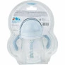 Copo com Canudo para Bebê - Alça Removível - 240ml - Dino - Azul - Buba