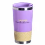 Copo com Tampa - 400ml - Amizade Verdadeira - Zonacriativa