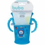 Copo de Treinamento 360 Bebê - Alça Removível - 210ml - Foguete - Azul - Buba