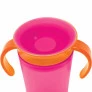 Copo de Treinamento 360 Bebê - Alça Removível - 260ml - Rosa - Buba