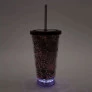 Copo LED com Canudo - 472ml - Miau - Gatinha - Uatt