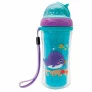 Copo Parede Dupla com Canudo - 250ml - Turminha do Mar - Buba