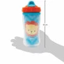 Copo Parede Dupla com Canudo - 320ml - Animal Fun - Leão - Buba