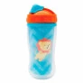 Copo Parede Dupla com Canudo - 320ml - Animal Fun - Leão - Buba