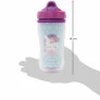 Copo Parede Dupla com Canudo - 320ml - Animal Fun - Unicórnio - Buba