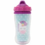 Copo Parede Dupla com Canudo - 320ml - Animal Fun - Unicórnio - Buba