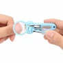 Cortador de Unha para Bebê com Lupa - Azul - Buba
