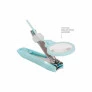 Cortador de Unha para Bebê com Lupa - Azul - Buba