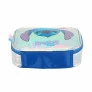 Estojo Box Infantil Escolar - Disney Stitch - Holográfica Prata - Luxcel