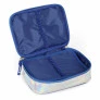 Estojo Box Infantil Escolar - Disney Stitch - Holográfica Prata - Luxcel