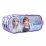 Estojo Infantil Escolar Duplo - Disney Frozen R1 - Holográfico - Xeryus