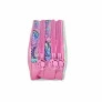 Estojo Infantil Escolar Triplo - Barbie Fada - Rosa - Luxcel